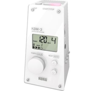 KORG KDM-3-WH METRONOME BLANC