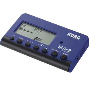 KORG MA-2 BLBK METRONOME NUMERIQUE NOIR ET BLEU