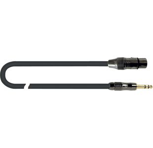 QUIKLOK ETST-FJS-5 CABLE XLR FEMELLE / JACK STEREO 5m