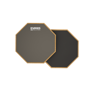 EVANS RF6D "REALFEEL" PAD D'ENTRAINEMENT DOUBLE FACE 6"