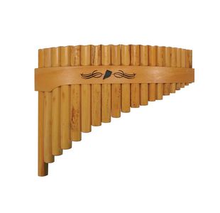 SCHWARZ R-20 FLUTE DE PAN PRO EN BAMBOU 20 TUBES G/D