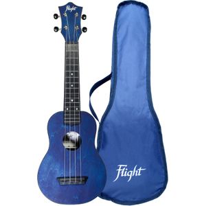 FLIGHT TUS35-DB UKULELE SOPRANO EN ABS DARK BLUE + Housse