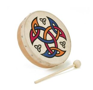 FUZEAU BODRHAN DIAM.20 CM LIVRE AVEC 1 MAILLOCHE REF 9299