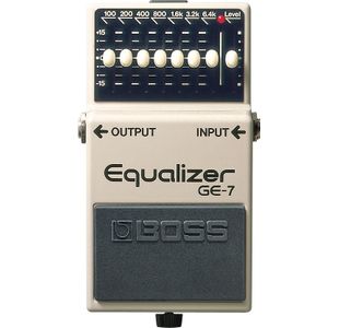 BOSS GE-7 EGALISEUR GRAPHIQUE POUR GUITARE