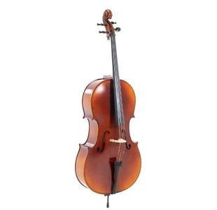 GEWA ALLEGRO-VC1 VIOLONCELLE 3/4 AVEC GARNITURE & CORDES CROWN