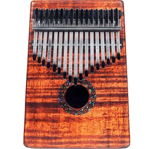 MAHALO MKA17KA KALIMBA 17 LAMES EN TREMBESI avec housse et marteau