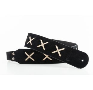 RIGHTON STRAPS LEGEND DG-BK COURROIE GUITARE CUIR NOIR