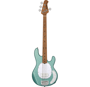 STERLING RAY34-SSK-M2 "STINGRAY" BASSE ELECTRIQUE SEAFOAM SPARKLE
