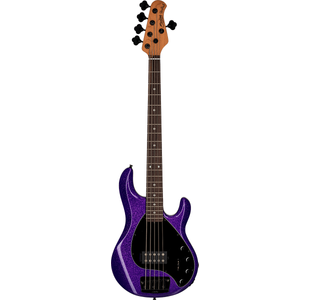 STERLING RAY35-PSK-R2 "STINGRAY" BASSE ELECTRIQUE 5 CORDES PURPLE
