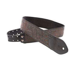 RIGHTON STRAPS BLACKGUARD-BK COURROIE CUIR BLACKGUARD NOIR