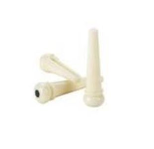 DUNLOP HE216W CHEVILLE POUR GUITARE FOLK BLANCHE (à l'unité)