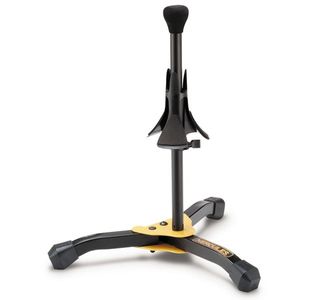HERCULES DS531BB SUPPORT SAXOPHONE SOPRANO ET BUGLE - avec housse