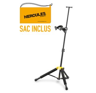 HERCULES DS571BB SUPPORT VIOLON ET ALTO TravLite - avec housse