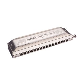 HOHNER NEW SUPER 64 PERFORMANCE HARMONICA CHROMATIQUE PRO C
