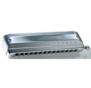 HOHNER MEISTERKLASSE HARMONICA CHROMATIQUE PRO C - sommier métal