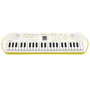 CASIO SA-80 MINI-CLAVIER PORTABLE 47 TOUCHES BLANC ET VERT