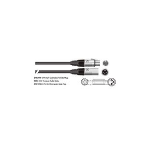 INCO MC10BK CABLE XLR MALE / XLR FEMELLE NEUTRIK - 10m