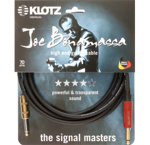 KLOTZ JBPSP030 "JOE BONAMASSA" CABLE JACK MONO/JACK SILENT 3m