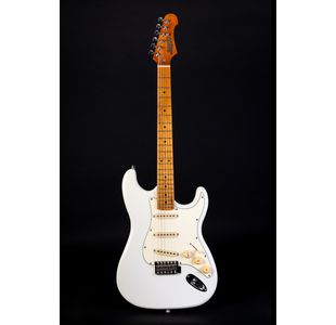 JET JS300OW GUITARE ELECTRIQUE TYPE STRATOCASTER OLYMPIC WHITE