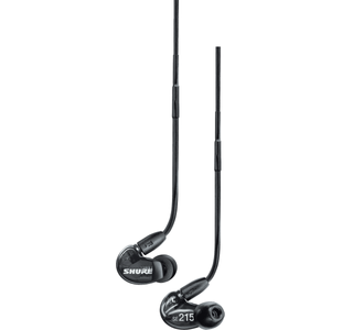 SHURE SE215-CL ECOUTEUR INTRA-AURICULAIRE DYNAMIQUE 1 VOIE TRANSP.