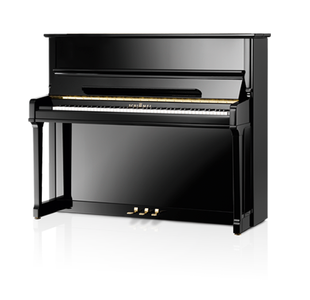 SCHIMMEL K125 "TRADITION" PIANO DROIT VERNI NOIR