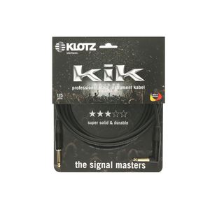 KLOTZ KIKKG3.0PRSW CABLE JACK MONO/JACK 90° MONO CONTACT AURIFIÉ 3m