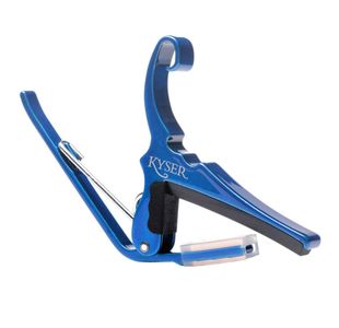 KYSER KG6U "QUICK CHANGE" CAPODASTRE GUITARE FOLK BLEU
