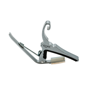 KYSER KG6S "QUICK CHANGE" CAPODASTRE GUITARE FOLK ARGENTÉ