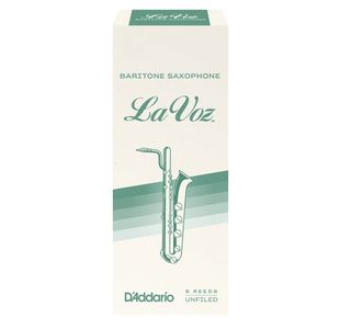 D'ADDARIO LA VOZ ANCHES SAXOPHONE BARYTON MEDIUM HARD - Boite de 5