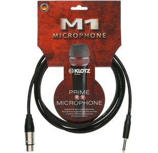 KLOTZ M1FP1K1000 CABLE JACK MALE MONO/XLR FEMELLE 10m