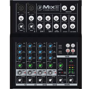 MACKIE MIX8 TABLE DE MIXAGE 8 CANAUX / 10 ENTRÉES