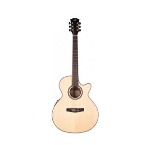 DOWINA PUELLA GACE-ds GUITARE FOLK ELECTRO NAT. - Table épicéa massif