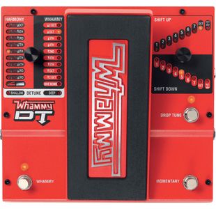 DIGITECH WHAMMYDTV-01 PEDALES D'EFFETS PITCH WHAMMY DT ROUGE
