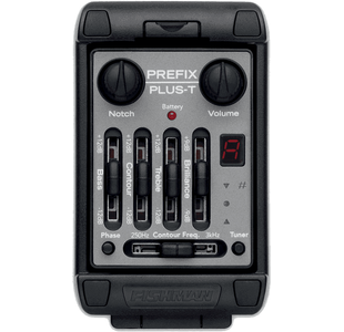 FISHMAN PRO-MAN-PT4 "PREFIX PLUS-T" PREAMPLI GUITARE ACOUSTIQUE