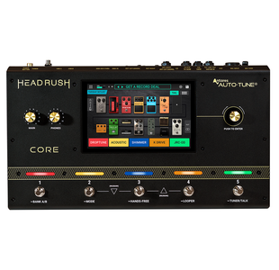 HEADRUSH CORE PEDALIER MULTI-EFFET NUMERIQUE POUR GUITARE