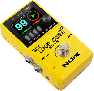 NUX LOOPCORE-STEREO PEDALE LOOPER ET BOITE A RYTHMES STEREO