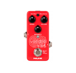 NUX VOODOO-UNIVIBE PEDALE D'EFFET VIBE/CHORUS - TAP TEMPO