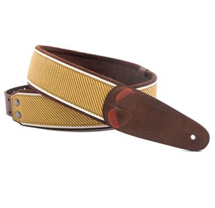 RIGHTON STRAPS TWEED-BR COURROIE VEGAN TWEED BRUN