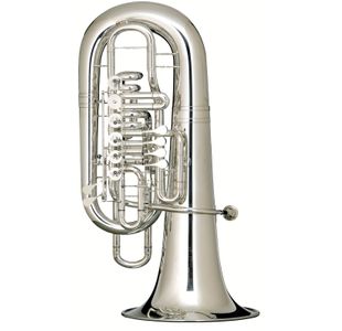 MELTON 6460 T2-S "KODIAK" TUBA FA 6/4 4+2 PALETTES ARGENTÉ