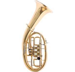 MELTON MAW24GT "UNIVERSAL A. WURZ" TENORHORN 4 PAL. ARGENTÉ + étui