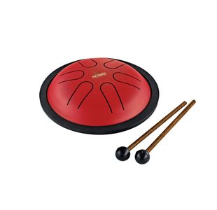 NINO 980R TONGUE DRUM 6 NOTES ROUGE