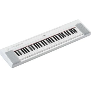 YAMAHA NP-15WH PIAGGERO CLAVIER ARRANGEUR BLANC 61 TOUCHES DYNAMIQUES
