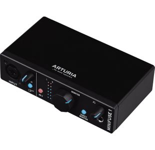 ARTURIA MINIFUSE1-BK INTERFACE AUDIO USB NOIRE - 1entrée/2 sorties