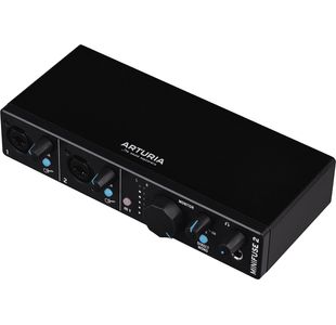ARTURIA MINIFUSE2-BK INTERFACE AUDIO USB NOIRE - 2entrée/2 sorties