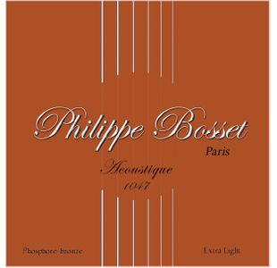 PHILIPPE BOSSET PBACP1047 JEU GUITARE FOLK (10-47)