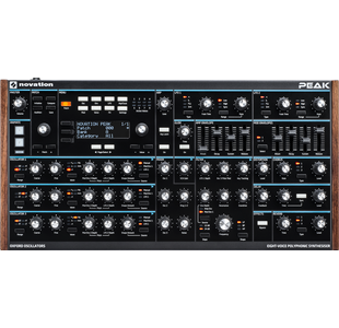 NOVATION PEAK SYNTHETISEUR HYBRIDE POLYPHONIQUE 8 VOIX