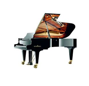 SCHIMMEL K 230 TRADITION PIANO A QUEUE VERNI NOIR