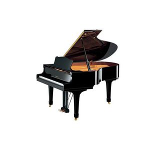 YAMAHA C3 PIANO A QUEUE VERNI NOIR