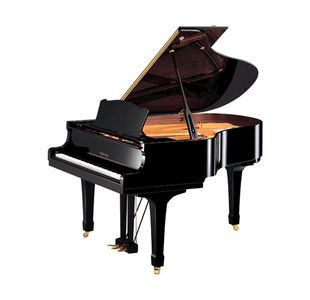 YAMAHA C2 PIANO A QUEUE SILENT VERNI NOIR