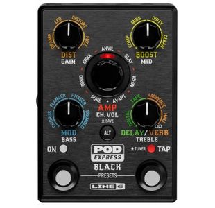 LINE 6 POD EXPRESS BLACK PEDALE AMPLI ET MULTI-EFFETS POUR GUITARE
